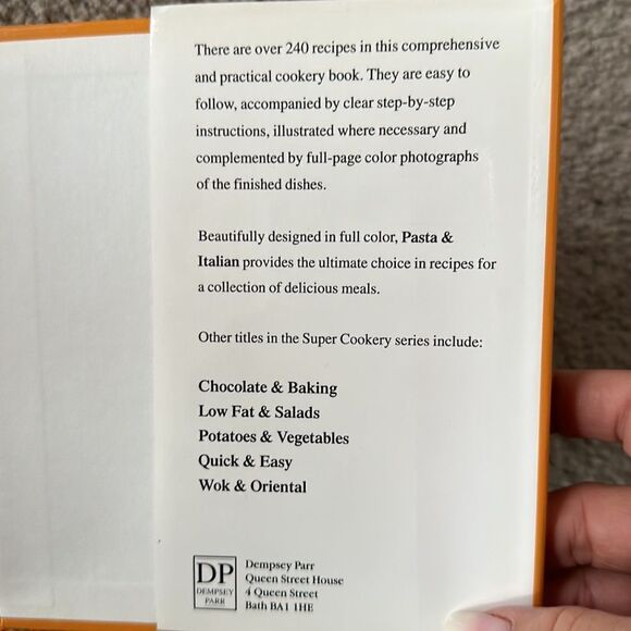 Super Cookery Pasta & Italian Cookbook - Picture 4 of 9